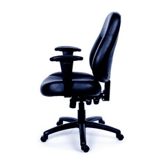 MAYAH "Champion" irodai szék állítható karfával (BBSZVV20 / 11469-02J BLACK) (11469-02 BLACK)