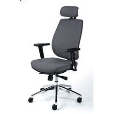 MAYAH "Grace" irodai szék szürke szövetborítással (CM4002S GRAY / BBSZVV33) (BBSZVV33)