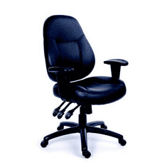 MAYAH "Champion" irodai szék állítható karfával (BBSZVV20 / 11469-02J BLACK) (11469-02 BLACK)
