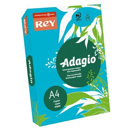 Rey "Adagio" Másolópapír színes A4 80g intenzív kék (ADAGI080X622) (ADAGI080X622)