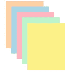 Xerox "Symphony" Másolópapír A4 80g 5x50 lap színes pasztell mix (496L94182) (496L94182)