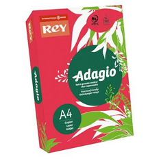 Rey "Adagio" Másolópapír színes A4 80g intenzív piros (ADAGI080X645) (ADAGI080X645)