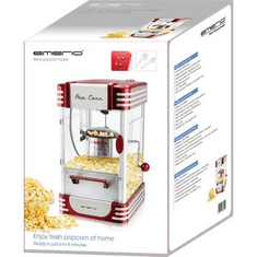 Emerio POM-120650 Popcorn készítő Fehér, Piros (POM-120650)