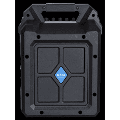 BLAUPUNKT MB06 Bluetooth hangszóró FM rádióval és MP3 lejátszóval karaoke funkcióval fekete-kék (MB06)