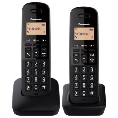 PANASONIC KX-TGB612PDB DECT vezetéknélküli telefon fekete (KX-TGB612PDB)