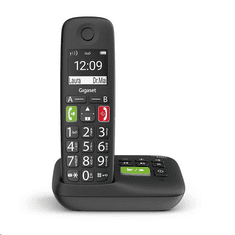 Gigaset ECO DECT Telefon E290A fekete, üzenetrögzítő (S30852-H2921-S201) (S30852-H2921-S201)
