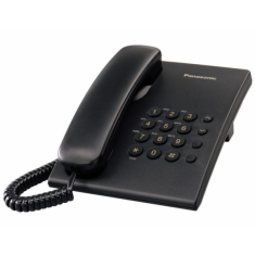 PANASONIC KX-TS500HGB telefon fekete (KX-TS500HGB)
