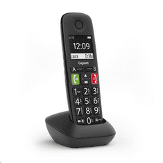 Gigaset ECO DECT Telefon E290HX fekete, bázisállomás nélkül (S30852-H2961-R101) (S30852-H2961-R101)