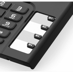 Alcatel T56 vezetékes asztali telefon fekete (alcatelT56)