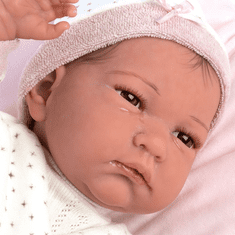 Llorens Llorens: Reborn limitált kiadású élethű újszülött baba párnával (18010) (l18010)