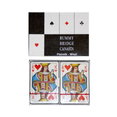 Piatnik Römi kártya Bécsi standard minta 2x55 lap (219634) (219634)