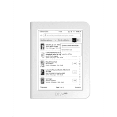 Bookeen Diva HD 6" E-Ink eBook olvasó fehér (CYBD6F) (CYBD6F)