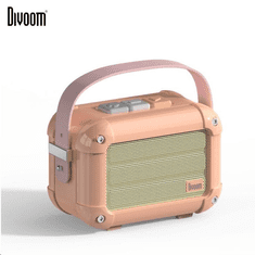 Divoom Macchiato Bluetooth TWS hangszóró, FM Rádió 6W rózsaszín (DIV-MH-PNK) (DIV-MH-PNK)