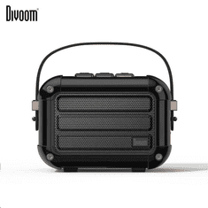 Divoom Macchiato Bluetooth TWS hangszóró, FM Rádió 6W fekete (DIV-MH-BK) (DIV-MH-BK)