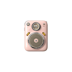 Divoom Beetles FM Bluetooth hangszóró rádióval rózsaszín (Beetles FM r&#243;zsasz&#237;n)