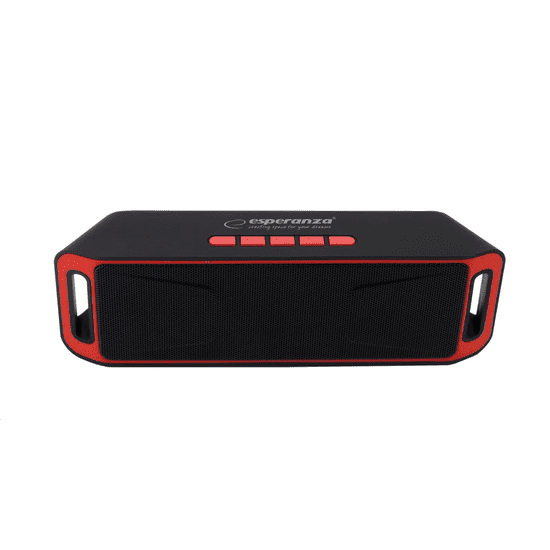 Esperanza EP126KR Folk Bluetooth hangszóró FM fekete-piros (EP126KR)