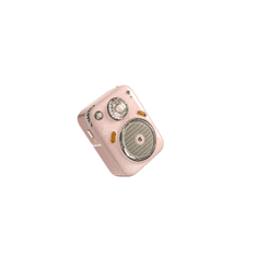 Divoom Beetles FM Bluetooth hangszóró rádióval rózsaszín (Beetles FM r&#243;zsasz&#237;n)