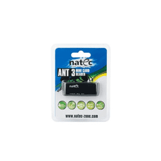 Natec Mini Ant 3 kártyaolvasó USB 2.0 fekete (NCZ-0560) (NCZ-0560)