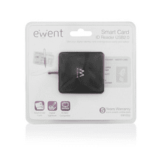Ewent EW1052 Smartcard ID külső USB2.0 kártyaolvasó (EW1052)