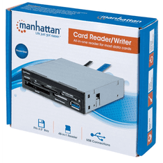 Manhattan 101967 Multi-Card 48-az-1-ben USB3.0 kártyaolvasó/író (mh-101967)