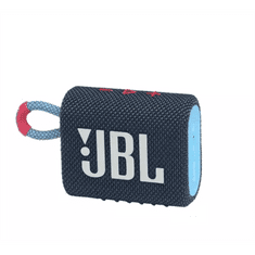 JBL GO 3 JBLGO3BLUP, Portable Waterproof Speaker - bluetooth hangszóró, vízhatlan, kék/pink (JBLGO3BLUP)
