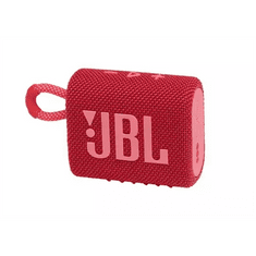 JBL GO 3 JBLGO3RED, Bluetooth Hordozható Hangszóró, Vízhatlan, Piros (JBLGO3RED)