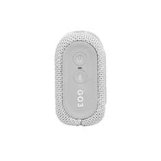 JBL GO 3 JBLGO3WHT, Portable Waterproof Speaker - bluetooth hangszóró, vízhatlan, fehér (JBLGO3WHT)