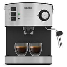 SOLAC kávéfőző, CE4483, Taste Classic M80 Inox, 20 bar, 1,6 L, 850 W