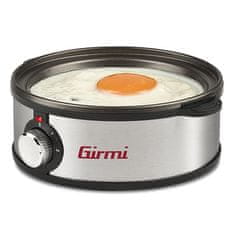 Girmi tojásfőző, CU2500, legfeljebb 7 tojás, gőzölés vagy sütés, 360 W