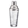 3-részes üveg shaker SAM 400 ml