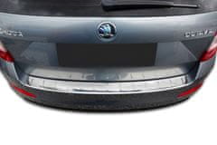 J&J Automotive Rozsdamentes acél lökhárító burkolat számára Skoda Octavia 3, kombi 2013-2020