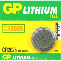 GP CR2025 Litium gombelem 3V (114518) (114518)