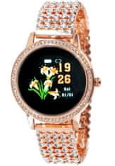 Oxe  Smart Watch Stone LW20 – smart karóra, Rose Gold