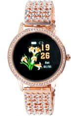 Oxe  Smart Watch Stone LW20 – smart karóra, Rose Gold
