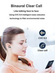 MXM Bluetooth TWS fülhallgatók F9-5C Világoskék