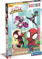 Clementoni Puzzle Marvel: Spidey és csodálatos barátai MAXI 60 db