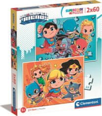 Clementoni Puzzle DC Super Friends 2x60 darab