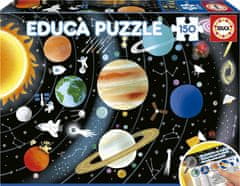 EDUCA Naprendszeri puzzle 150 darab