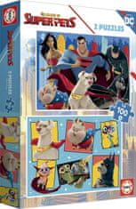 EDUCA Puzzle DC League of Super Pets 2x100 darab