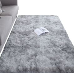 MUVU Puha szőnyeg, plüss, halványszürke, 120x170 cm