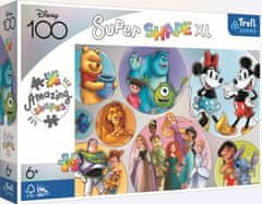 Trefl Puzzle Super Shape XL Disney színes világa 160 darab