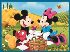 Trefl 3 az 1-ben Mickey és barátai készlet (2x puzzle + Pexe)
