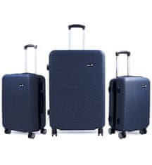 Aga Travel bőröndkészlet MR4651 Sötét kék