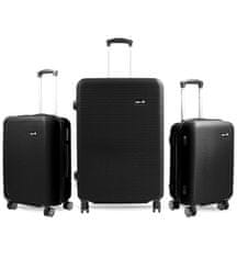 Aga Travel Bőröndkészlet MR4651 Fekete