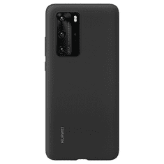 Huawei P40 Pro szilikon hátlaptok fekete (51993797) (51993797)