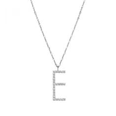 Rosato Ezüst nyaklánc medállal E betű medállal Cubica RZCU05 (lánc, medál)