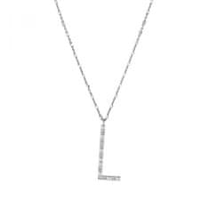 Rosato Ezüst nyaklánc L betű medállal Cubica RZCU12(lánc, medál)