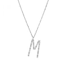 Rosato Ezüst nyaklánc M betű medállal Cubica RZCU13 (lánc, medál)