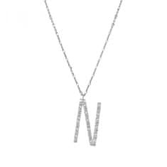 Rosato Ezüst nyaklánc medállal N betű medállal Cubica RZCU14 (lánc, medál)