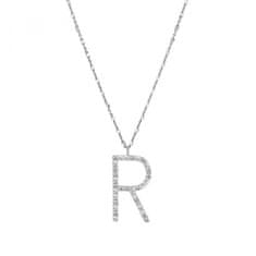 Rosato Ezüst nyaklánc medállal R betű medállal Cubica RZCU18 (lánc, medál)